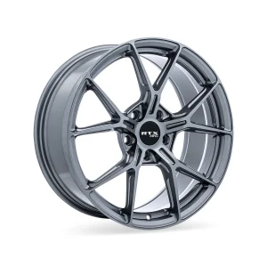 RTX Wheels – RS01 – Gunmetal – 18″x8″ 38mm – All weather Wheels – 083123